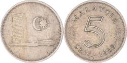 World Coins - Coin, Malaysia, 5 Sen, 1968