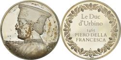 World Coins - France, Medal, French Fifth Republic, Peinture, Le Duc d'Urbino, Piero Della