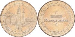 World Coins - France, Token, Ville de Lille, 2007, Copper-nickel Aluminium, MDP,