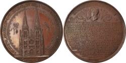 World Coins - France, Medal, Second Empire, Pose de la 1ère Pierre de l'Eglise Saint