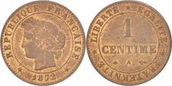 World Coins - Coin, France, Cérès, Centime, 1872, Paris, , Bronze, KM:826.1