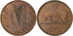 World Coins - Ireland, 1/2 Penny, 1953, Bronze, , KM:10