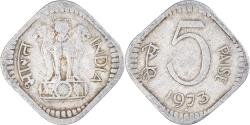 World Coins - Coin, India, 5 Paise, 1973