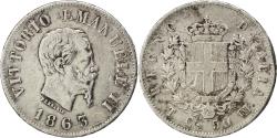 World Coins - Coin, Italy, Vittorio Emanuele II, 50 Centesimi, 1863, Torino,