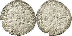World Coins - Coin, France, Douzain aux croissants, 1552, Rouen, , Billon