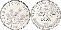 World Coins - Coin, Croatia, 50 Lipa, 2001