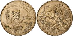 World Coins - France, 10 Francs, François Rude, 1984, Paris, Tranche B, Nickel-Bronze