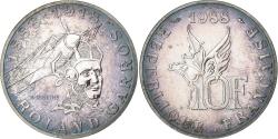 World Coins - France, 10 Francs, 1988, Paris, BE, Silver, , Gadoury:821, KM:965a
