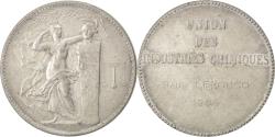 World Coins - France, Medal, French Fifth Republic, Business & industry, , Silver