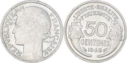 World Coins - Coin, France, Morlon, 50 Centimes, 1945, Paris, , Aluminum, KM:894.1a