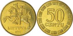 World Coins - Coin, Lithuania, 50 Centu, 1997, , Nickel-brass, KM:108