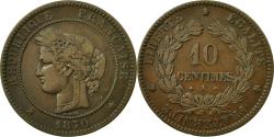 World Coins - Coin, France, Cérès, 10 Centimes, 1870, Paris, , Bronze, KM:815.1