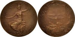 World Coins - France, Medal, 1900 Paris Worldwide exhibition, French Third Republic, Sciences