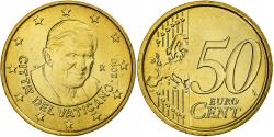 World Coins - VATICAN CITY, 50 Euro Cent, 2010, Rome, , Brass, KM:387