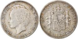 World Coins - Coin, Spain, Alfonso XIII, Peseta, 1893, , Silver, KM:702