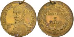 World Coins - Belgium, Medal, Albert Ier, Gloire aux Combattants, WAR, 1914, , Brass