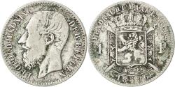 World Coins - Coin, Belgium, Leopold II, Franc, 1886, , Silver, KM:29.1
