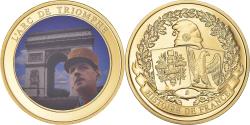 World Coins - France, Medal, L'Arc de Triomphe, History, , Copper Gilt