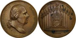 World Coins - France, Medal, Louis XVIII, Anniversaire de la Première Restauration, 1814