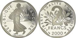 World Coins - Coin, France, Semeuse, 2 Francs, 2000, Paris, Proof, , Nickel
