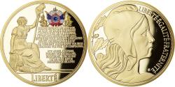 World Coins - France, Medal, Liberté, La Marseillaise, , Copper Gilt