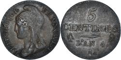 World Coins - Coin, France, Dupré, 5 Centimes, AN 4, Paris, , Bronze, KM:635.1