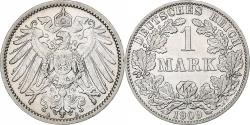 World Coins - GERMANY - EMPIRE, Wilhelm II, Mark, 1909, Berlin, Silver, , KM:14
