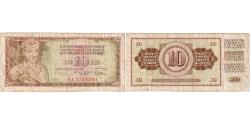 World Coins - Yugoslavia, 10 Dinara, 1978-08-12, KM:87a, VG(8-10)