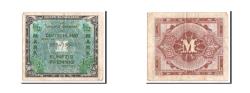 World Coins - Banknote, Germany, 1/2 Mark, 1944, VF(30-35)