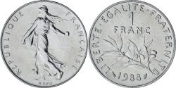 World Coins - Coin, France, Semeuse, Franc, 1988, Paris, , Nickel, KM:925.1, Gadoury:474