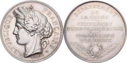 World Coins - France, Medal, Certificat d'Etudes Primaires de la Seine, Oudiné,