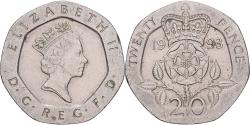 World Coins - Great Britain, Elizabeth II, 20 Pence, 1993, Copper-nickel, , KM:939