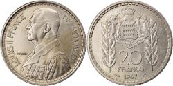 World Coins - Coin, Monaco, Louis II, 20 Francs, Vingt, 1947, , Copper-nickel, KM:124