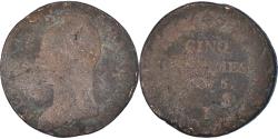 World Coins - Coin, France, Dupré, 5 Centimes, AN 5, Limoges, , Bronze, KM:640.7