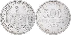World Coins - Germany, 500 Mark, 1923, Berlin, Weimar Republic, Aluminum, , KM:36