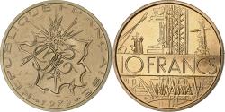 World Coins - France, 10 Francs, Mathieu, 1979, MDP, série FDC, Edge B