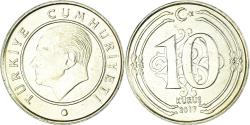 World Coins - Coin, Turkey, 10 Kurus, 2017