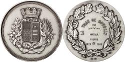 World Coins - France, Medal, French Fifth Republic, Politics, Society, War, 1989,