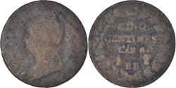 World Coins - Coin, France, Dupré, 5 Centimes, Strasbourg, , Copper, Gadoury:126