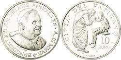 World Coins - Vatican, Pape Benoit XVI, 10 Euro, Journée mondiale de la Paix, 2007
