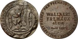 World Coins - France, Medal, Wallaert Frémaux et Cie, Business & industry, 1967,