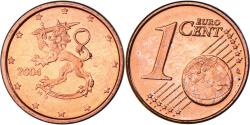 World Coins - Finland, Euro Cent, 2004, , Copper Plated Steel