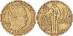 World Coins - Coin, Monaco, 10 Centimes, 1962