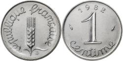 World Coins - France, Centime, Épi, 1982, Paris, Stainless Steel, , KM:928