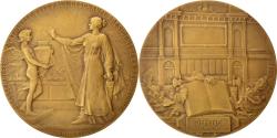 World Coins - France, Medal, French Third Republic, Politics, Society, War, Deschamps