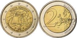 World Coins - Belgium, Albert II, 2 Euro, Traité de Rome, 2007, Brussels, Bi-Metallic