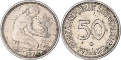 World Coins - Coin, GERMANY - FEDERAL REPUBLIC, 50 Pfennig, 1976