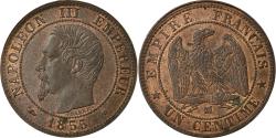 World Coins - Coin, France, Napoleon III, Napoléon III, Centime, 1855, Marseille,