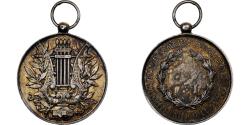 World Coins - France, Medal, Grand concours musical - Dormans, 1886, Silver,