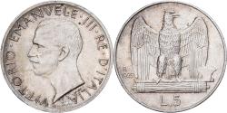 World Coins - Italy, Vittorio Emanuele III, 5 Lire, 1929, Rome, Silver, , KM:67.2